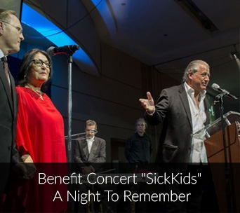 Benefit Concert “Sickkids” A night to remember