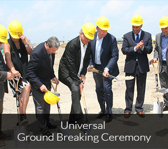Universal Ground Breaking Ceremony