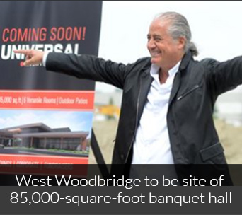 West Woodbridge to be site of 85,000-square-foot banquet hall