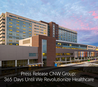 Press Release CNW Group: 365 Days Until We Revolutionize Healthcare