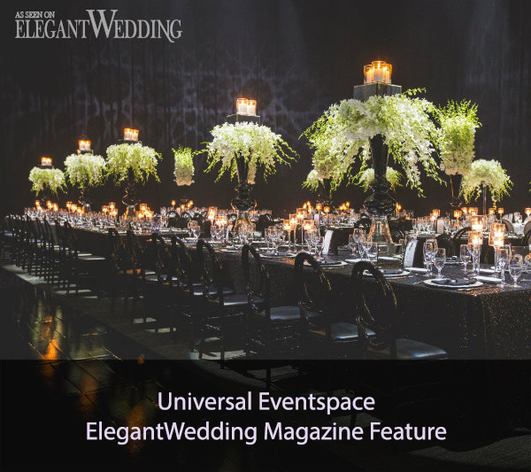 Universal Eventspace ElegantWedding Magazine Feature